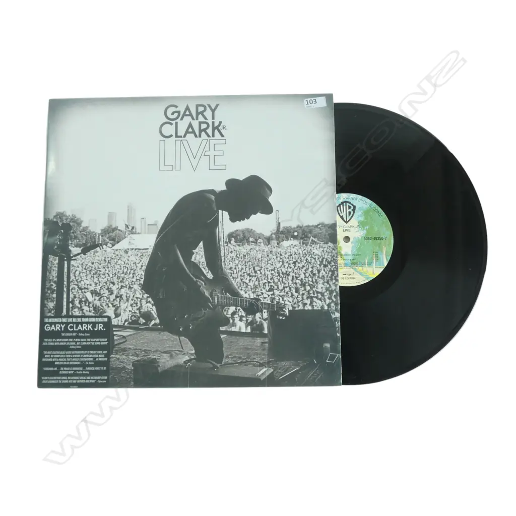 GARRY CLARKB JR. 'LIVE' 2LP 9362-49350-7 Image 1++